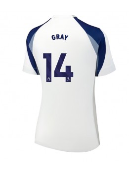 Billige Tottenham Hotspur Archie Gray #14 Hjemmedrakt Dame 2025-26 Kortermet